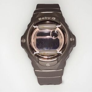 Pink with Rose Gold accent digital watch